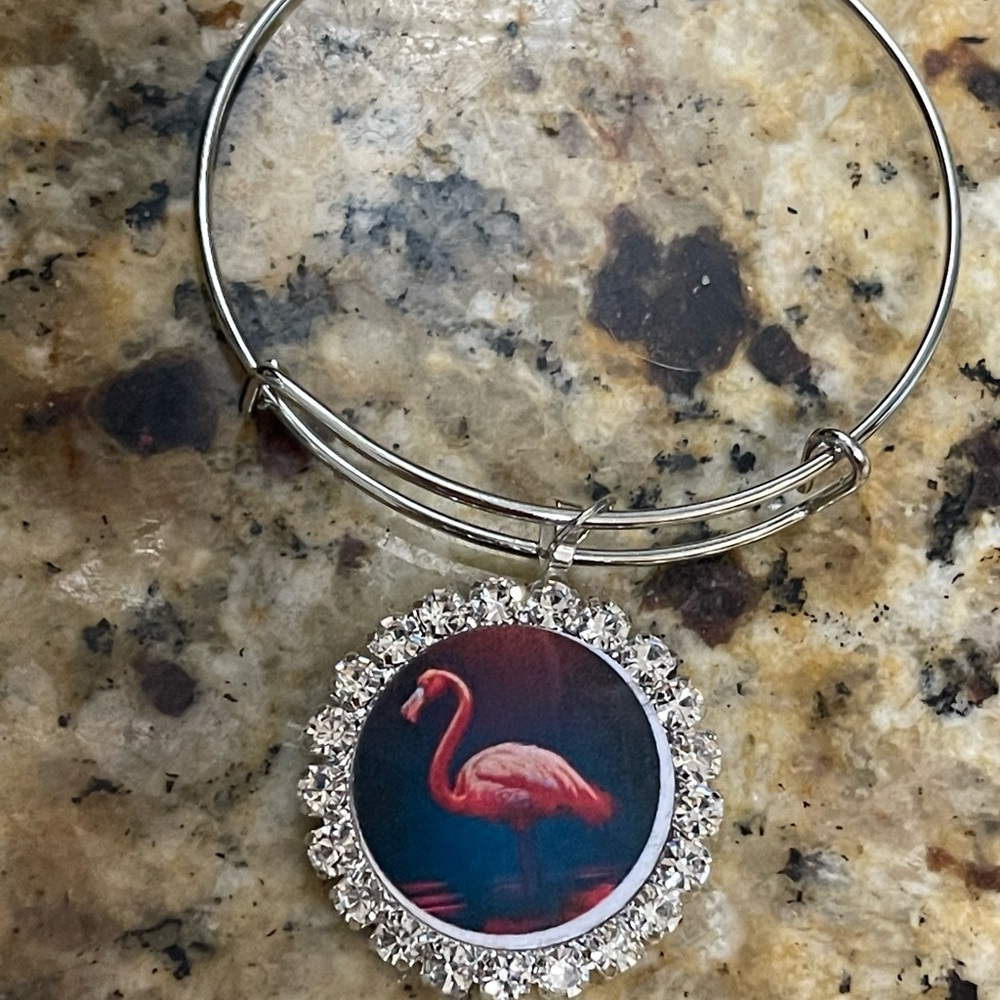 Flamingo bracelet